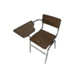 Bancos Escolares con Paleta Cromada en Formaica